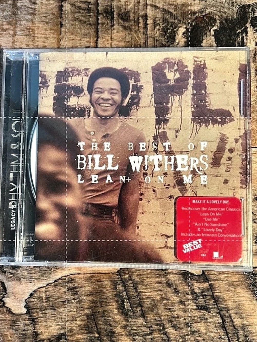 Bill Withers The Best of Bill Withers Lean on Me CD Legacy Rhythm & Soul
